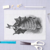 Victoriaans ontvlechting van halloween-kostuum tissuepapier (Craft)