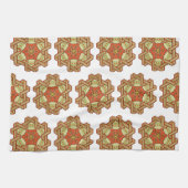 Victoriaans ontwerp #11 @ Susiejayne Kitchen Towel Theedoek (Horizontaal)