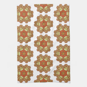 Victoriaans ontwerp #11 @ Susiejayne Kitchen Towel Theedoek