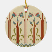 Victoriaans ontwerp #1 in VictoriaShaylee Keramisch Ornament (Voorkant)