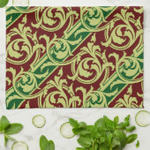 Victoriaans ontwerp #2 @ Susiejayne Kitchen Towel Theedoek (Gevouwen)