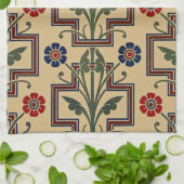 Victoriaans ontwerp 3 bij Susiejayne Kitchen Towel Theedoek (Gevouwen)
