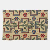 Victoriaans ontwerp 3 bij Susiejayne Kitchen Towel Theedoek (Horizontaal)