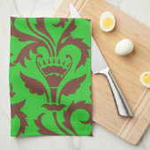 Victoriaans ontwerp #4 @ Susiejayne Kitchen Towel Theedoek (Quarter Fold)
