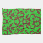 Victoriaans ontwerp #4 @ Susiejayne Kitchen Towel Theedoek (Horizontaal)