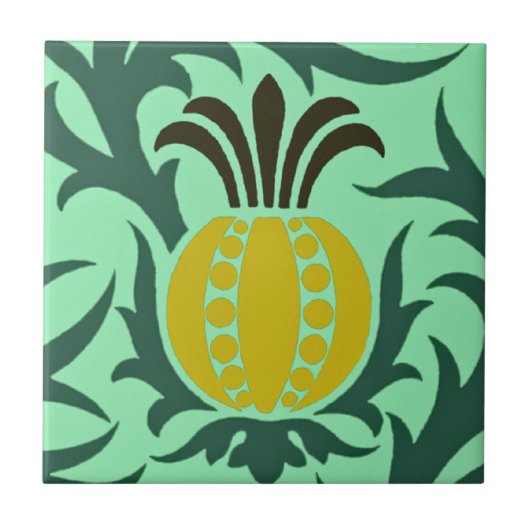 Victoriaans ontwerp #5 @ VictoriaShaylee Tegeltje (Voorkant)