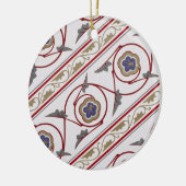 Victoriaans ontwerp nr. 7 in VictoriaShaylee Keramisch Ornament (Links)