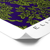 Victoriaans ontwerp ~ Poster / Afdrukken 11x13.53 (Hoek)