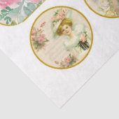 Victoriaans ontwerp voor grafische Shabby-reeks 13 Tissuepapier (Detail)
