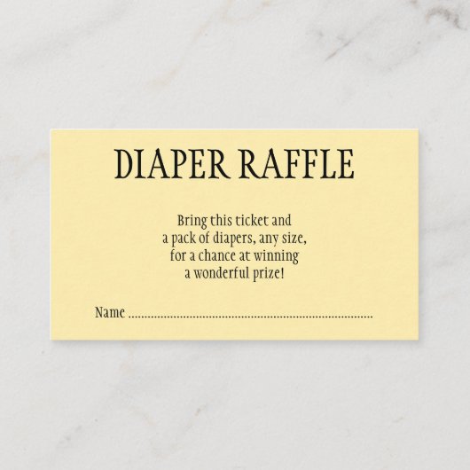  Victoriaans ooievaar, Baby shower Informatiekaartje (Achterkant)