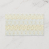 Victoriaans oproepkaart visitekaartje (Achterkant)