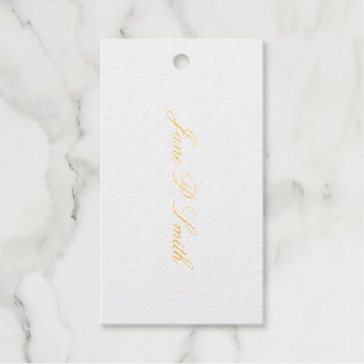 Victoriaans oproepkaarten cadeaulabels (Voorkant)