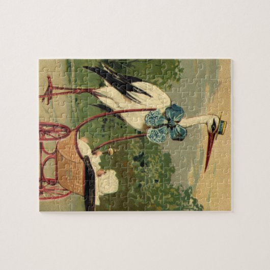  Victoriaans opslagplaats en Baby Legpuzzel (Horizontaal)