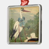  Victoriaans opslagplaats en Baby Metalen Ornament (Links)