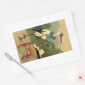  Victoriaans opslagplaats en Baby Rechthoekige Sticker (Envelop)