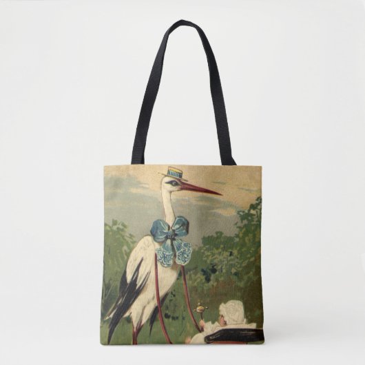  Victoriaans opslagplaats en Baby Tote Bag (Voorkant)