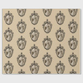 Victoriaans opvulpapier cadeaupapier (Vlak)