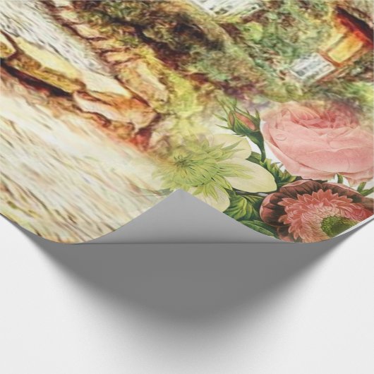 Victoriaans opvulpapier cadeaupapier (Hoek)