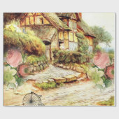 Victoriaans opvulpapier cadeaupapier (Vlak)