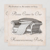  Victoriaans opwarming van de woning / Open House  Kaart (Voorkant / Achterkant)