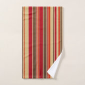 Victoriaans Oranje tapesets voor handdoekjes met s Bad Handdoek (Handdoek)