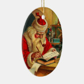 Victoriaans Ornament van Santa Claus (Rechts)