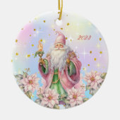 Victoriaans oude tijd sinterklaas Ornament (Voorkant)