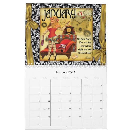 Victoriaans overstromingen 2010 kalender (Jan 2027)