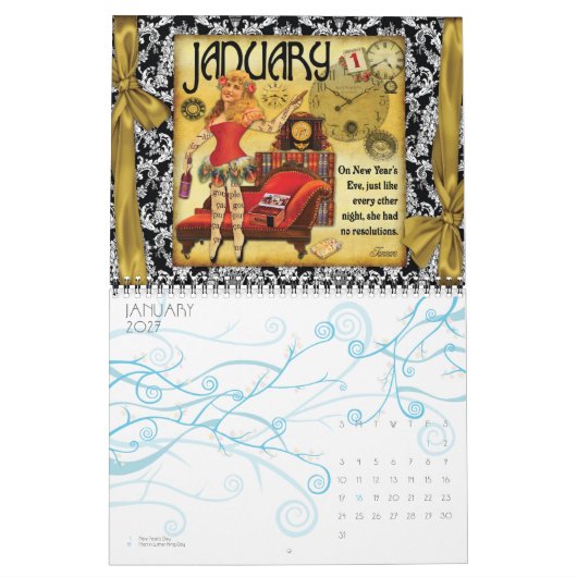 Victoriaans overstromingen Agenda 2011 Kalender (Jan 2027)