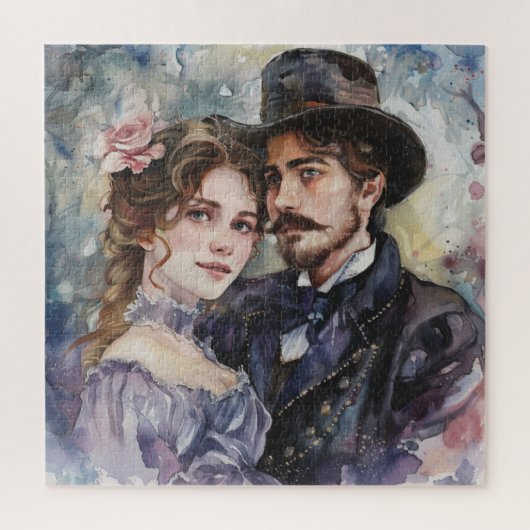 Victoriaans Paar Legpuzzel (Verticaal)