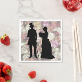 Victoriaans paar servet (Insitu)