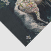 Victoriaans paard tissuepapier (Detail)