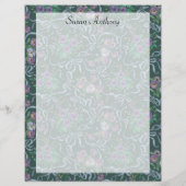 Victoriaans  Paars Pansieblauw Koolstofpapier (Achterkant)