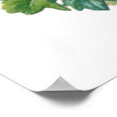 Victoriaans Paars Pansy Bouquet voor Moederdag Poster (Hoek)