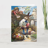  Victoriaans Paas Kaart (Voorkant)