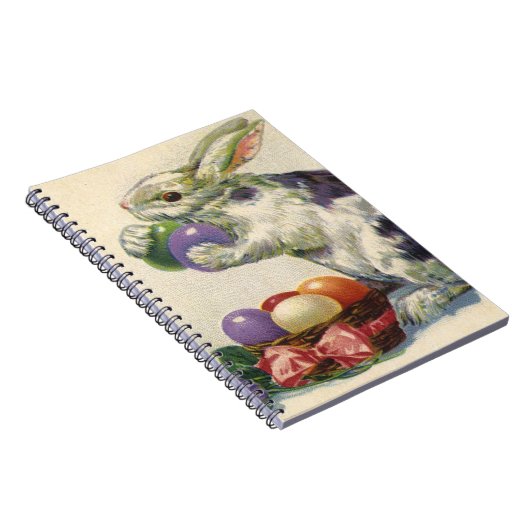 Victoriaans paasbundel, eieren en bloemen Notitieboek (Rechterzijde)