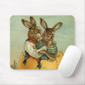  Victoriaans paasbundels in een goudeieren Muismat (Met muis)