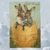  Victoriaans paasbundels in een goudeieren Theedoek