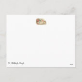 Victoriaans paaschic en eicel feestdagenkaart (Achterkant)