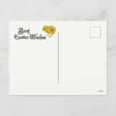 Victoriaans paaskaart Feestdagenkaart (Achterkant)