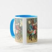  Victoriaans paasoorten met Bunnies Mok (Voorkant links)