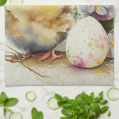 Victoriaans  paassteen theedoek (Gevouwen)