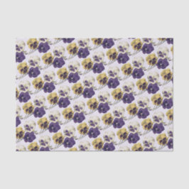 /Victoriaans PansyFlowers Tissuepapier
