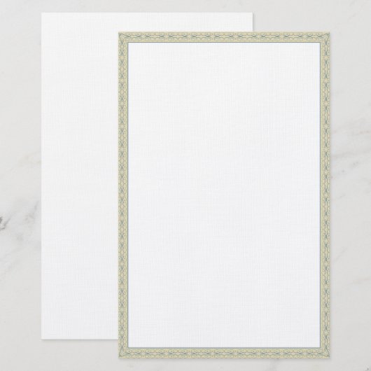 Victoriaans papier (Voorkant / Achterkant)