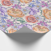 Victoriaans papier voor de onmiddellijke verpakkin (Hoek)