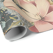 Victoriaans parfum decoupage tissue papier (Rol Hoek)