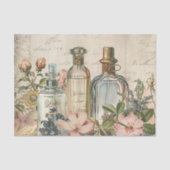  Victoriaans parfum decoupage tissue papier (Voorkant)