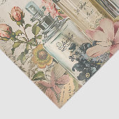  Victoriaans parfum decoupage tissue papier (Detail)