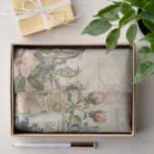  Victoriaans parfum decoupage tissue papier (Geschenk)