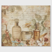 Victoriaans parfumontkoppeling Cadeaupapier (Vlak)